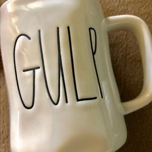 NEW RAE DUNN “GULP” Ceramic Mug